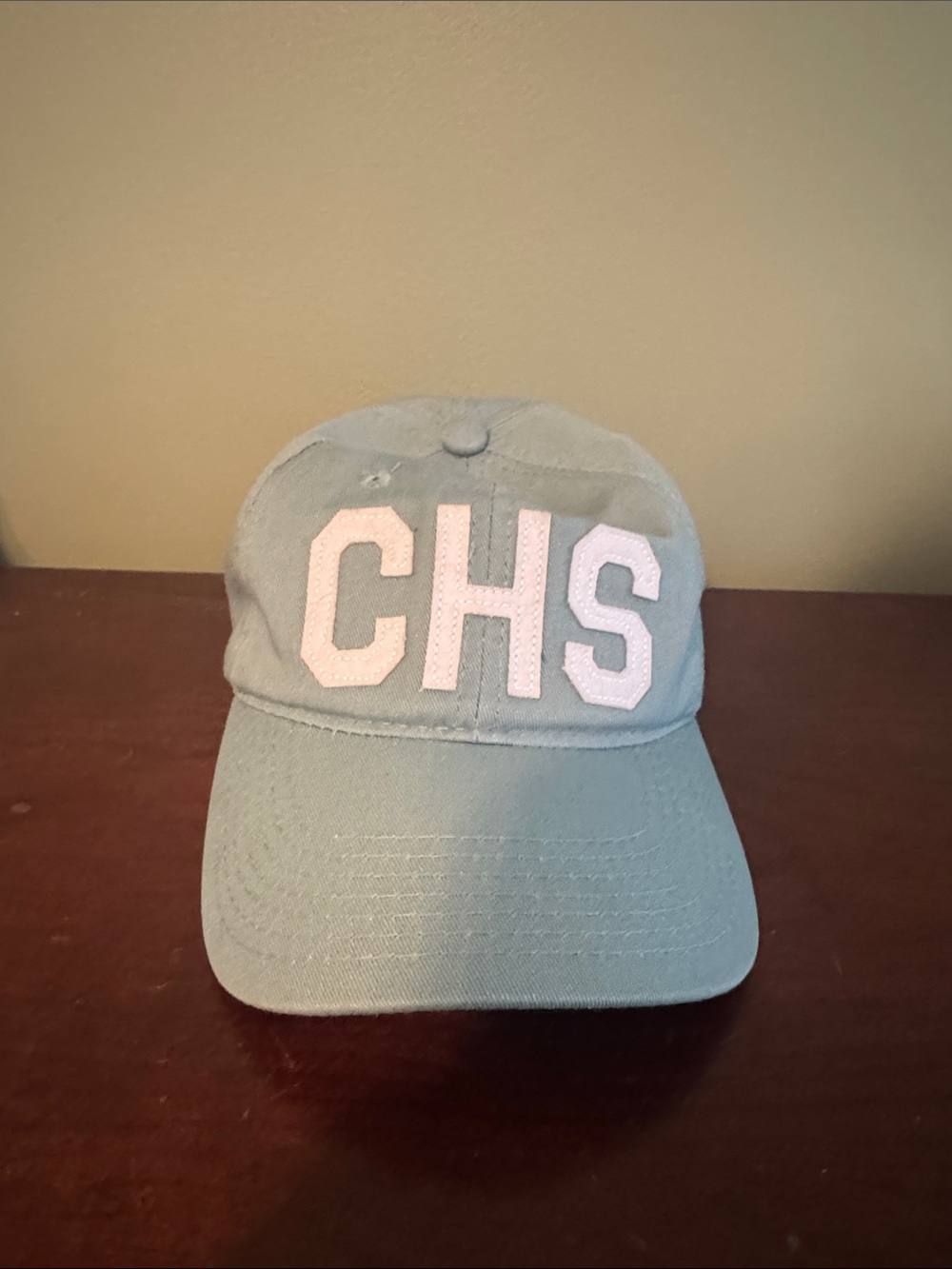 CHS (Charleston) Embroidered Baseball Cap with White Letters